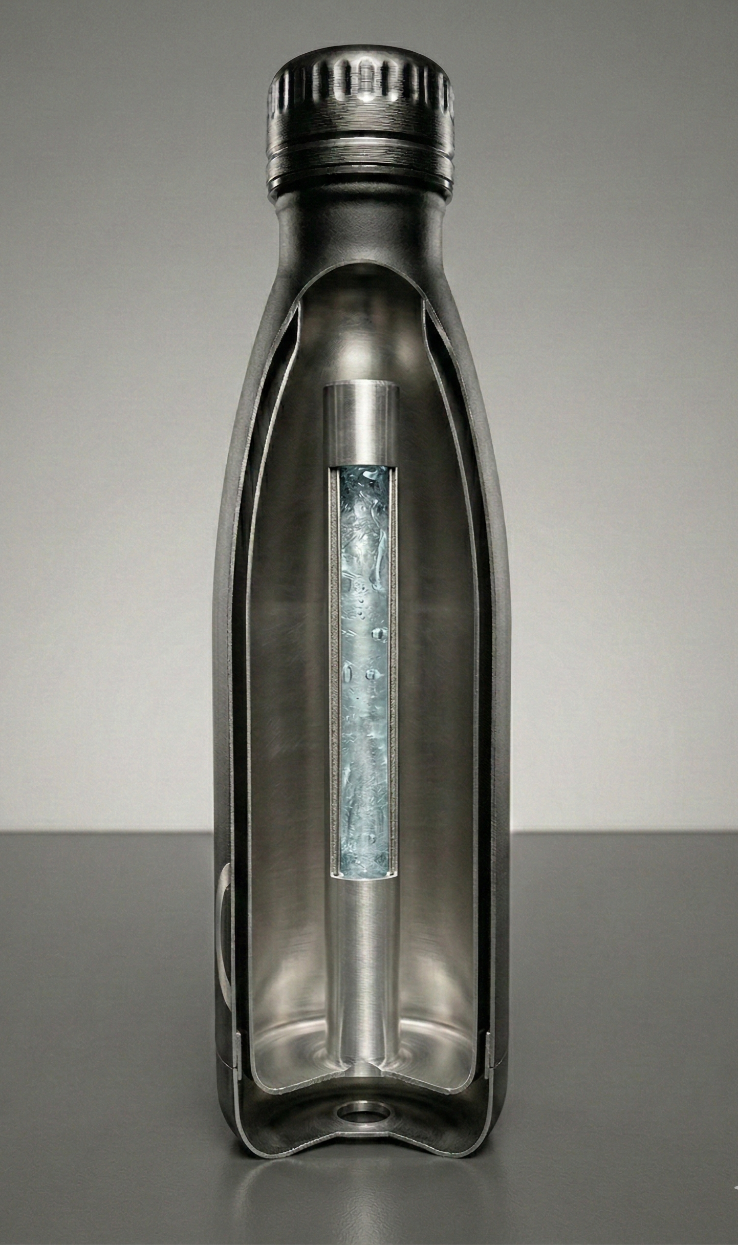 Botella Core con núcleo lleno de gel